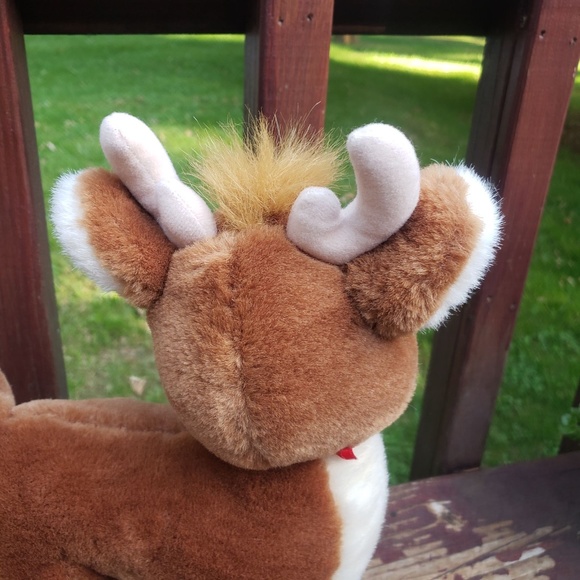 Vintage APPLAUSE Rudolph The Red Nosed Reindeer - 13" TALL - Picture 7 of 12